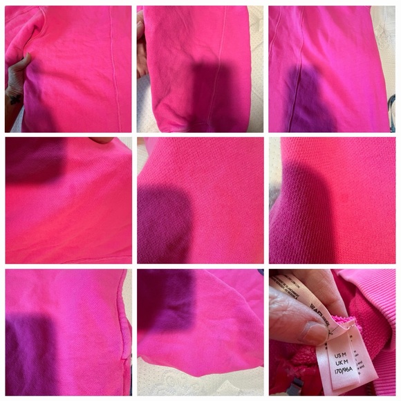 Free People Movement Spur of the Moment Solid Hoodie Dress Pink medium - Picture 13 of 13